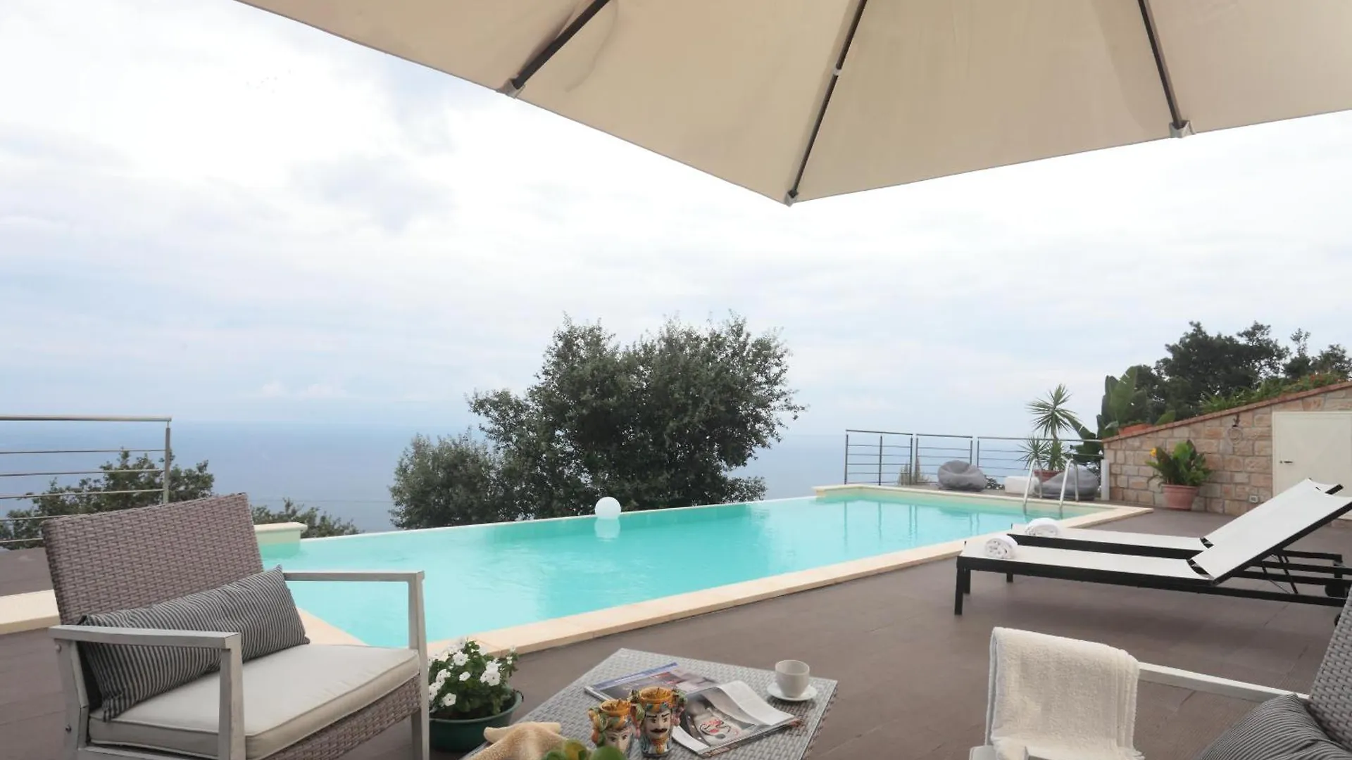Il Sogno Di Matilde - Luxury Villa In Cefalu Con Piscina Privata E Panorama Mozzafiato Sant'Ambrogio